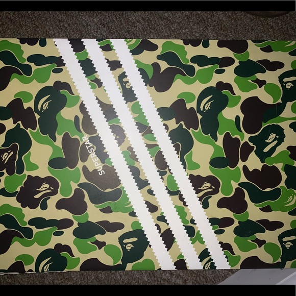 Adidas Superstar Bape Shelltoes size 10.5 - Picture 4 of 14